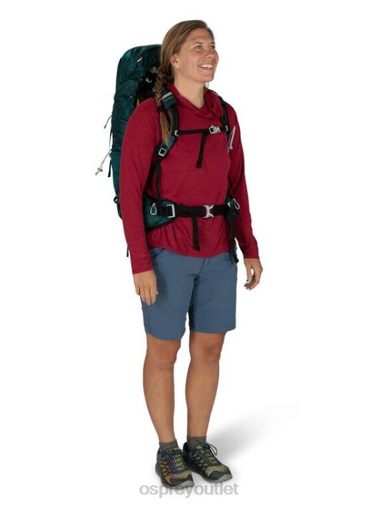 Osprey EJA 48 ULTRALIGHT BACKPACKING Backpack Women DEEP TEAL PTFP29
