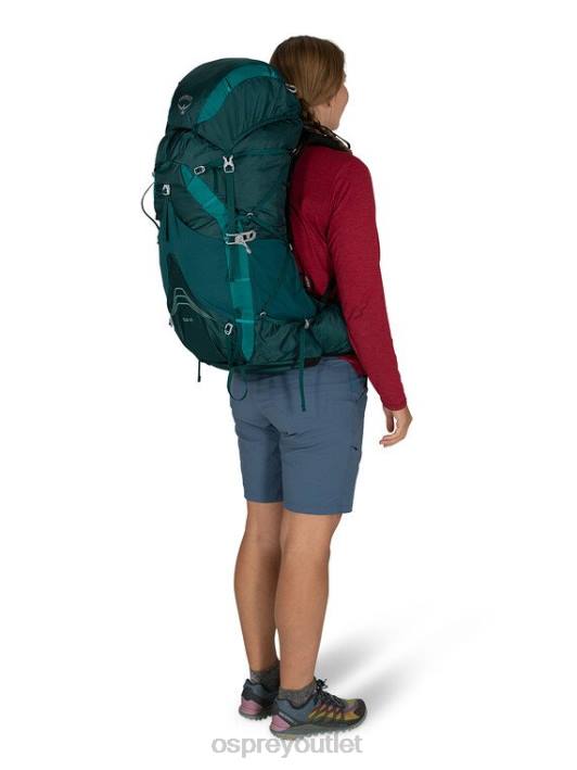 Osprey EJA 48 ULTRALIGHT BACKPACKING Backpack Women DEEP TEAL PTFP29
