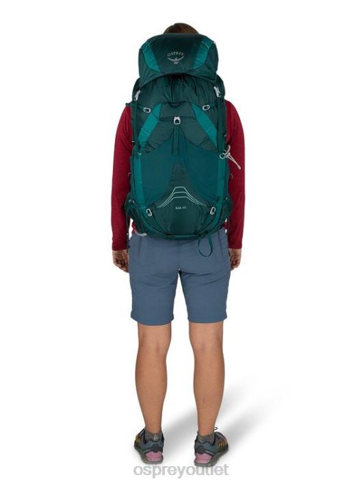 Osprey EJA 48 ULTRALIGHT BACKPACKING Backpack Women DEEP TEAL PTFP29