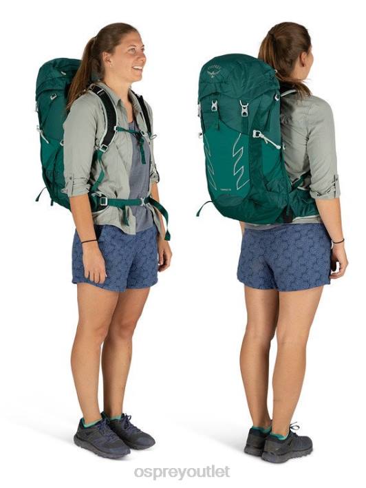 Osprey TEMPEST 30 DAY HIKING Backpack Women JASPER GREEN PTFP347