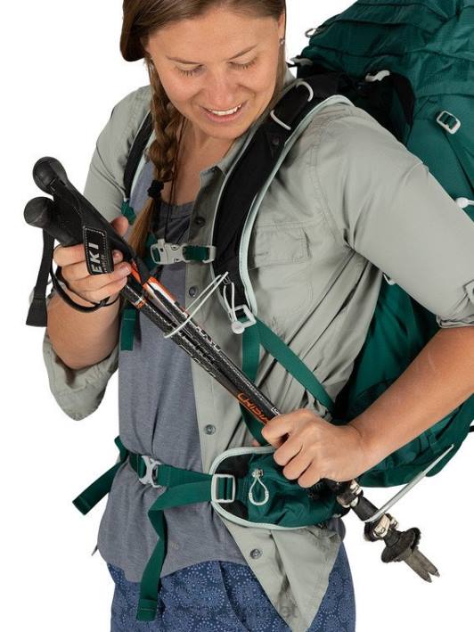 Osprey TEMPEST 30 DAY HIKING Backpack Women JASPER GREEN PTFP347
